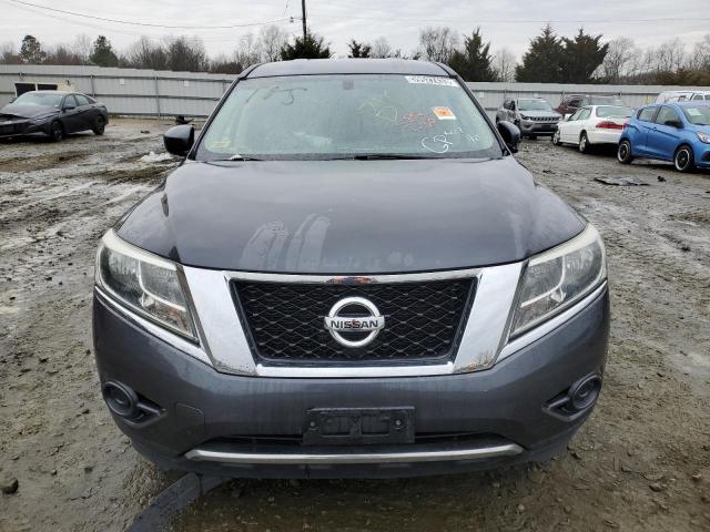 5N1AR2MM9EC708767 - 2014 NISSAN PATHFINDER S GRAY photo 5