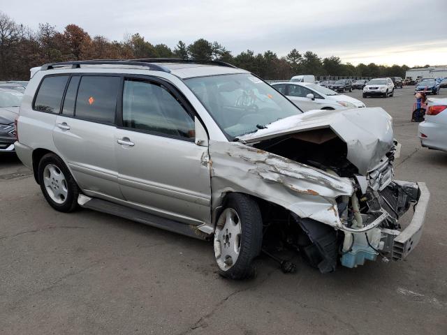 JTEEP21A440040975 - 2004 TOYOTA HIGHLANDER SILVER photo 4