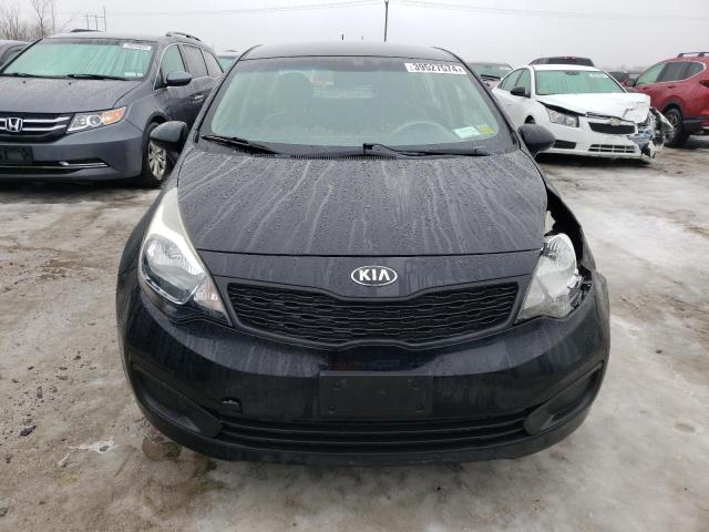 KNADM4A34F6465969 - 2015 KIA RIO LX BLACK photo 5