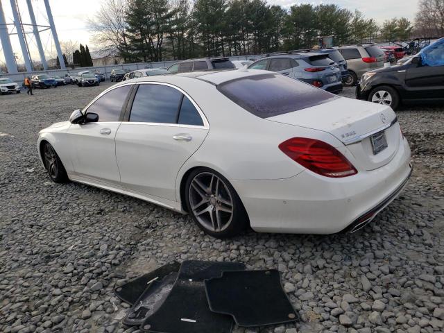 WDDUG8FB5FA144107 - 2015 MERCEDES-BENZ S 550 4MATIC CREAM photo 2