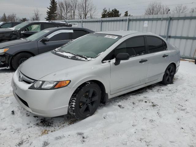 2HGFA154X8H026302 - 2008 HONDA CIVIC DX-G SILVER photo 1