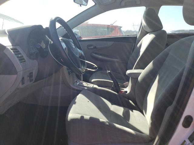2T1BU4EE6BC587600 - 2011 TOYOTA COROLLA BASE WHITE photo 7