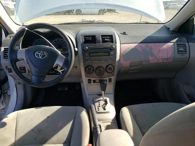 2T1BU4EE6BC587600 - 2011 TOYOTA COROLLA BASE WHITE photo 8
