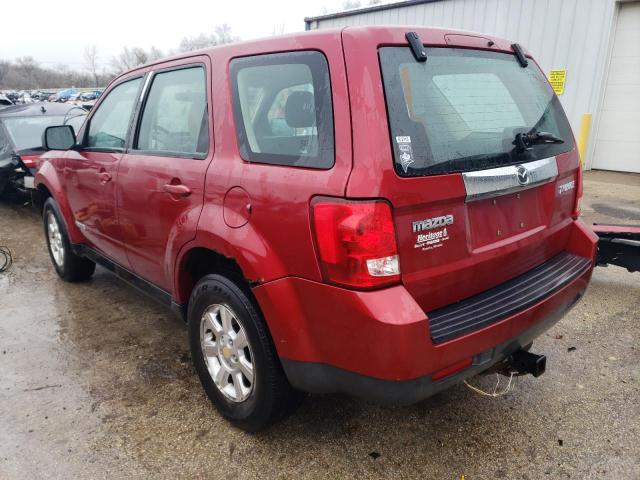 4F2CZ02Z08KM03443 - 2008 MAZDA TRIBUTE I BURGUNDY photo 2