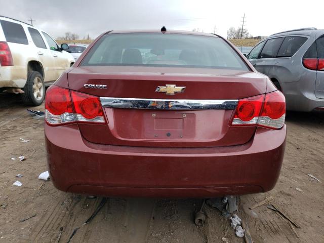 1G1PD5SH9C7289127 - 2012 CHEVROLET CRUZE LS ORANGE photo 6