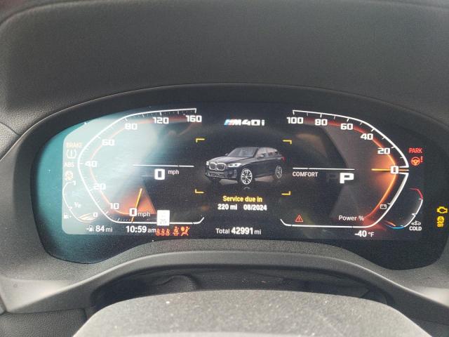 5UX83DP07N9J20189 - 2022 BMW X3 M40I 黑色 照片 9