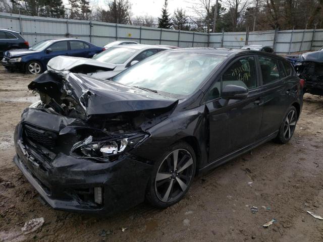 4S3GTAJ66K3731483 - 2019 SUBARU IMPREZA SPORT CHARCOAL photo 1