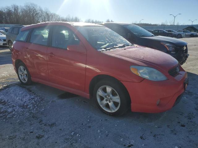 2T1KR30E28C705637 - 2008 TOYOTA COROLLA MA XR RED photo 4