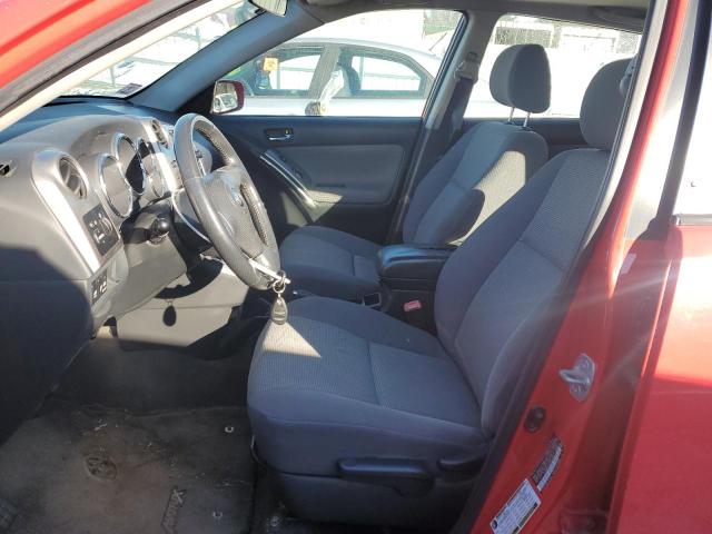 2T1KR30E28C705637 - 2008 TOYOTA COROLLA MA XR RED photo 7