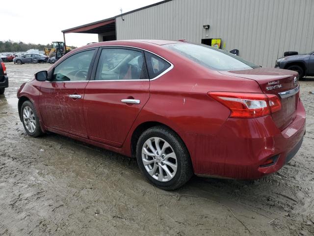 3N1AB7AP9HY382004 - 2017 NISSAN SENTRA S RED photo 2