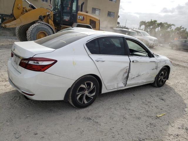 1HGCR2F36HA129979 - 2017 HONDA ACCORD LX WHITE photo 3