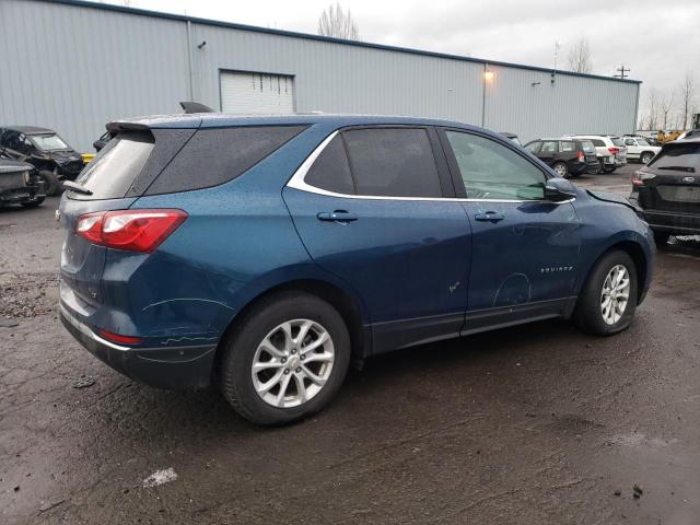 2GNAXJEV3K6257486 - 2019 CHEVROLET EQUINOX LT BLUE photo 3