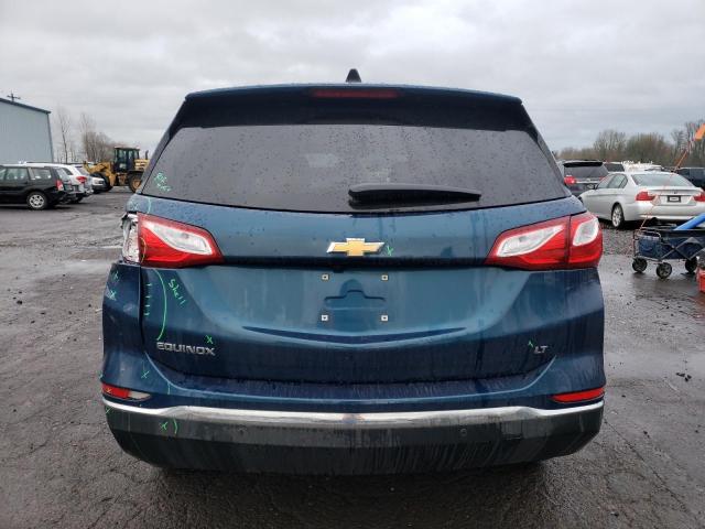 2GNAXJEV3K6257486 - 2019 CHEVROLET EQUINOX LT BLUE photo 6