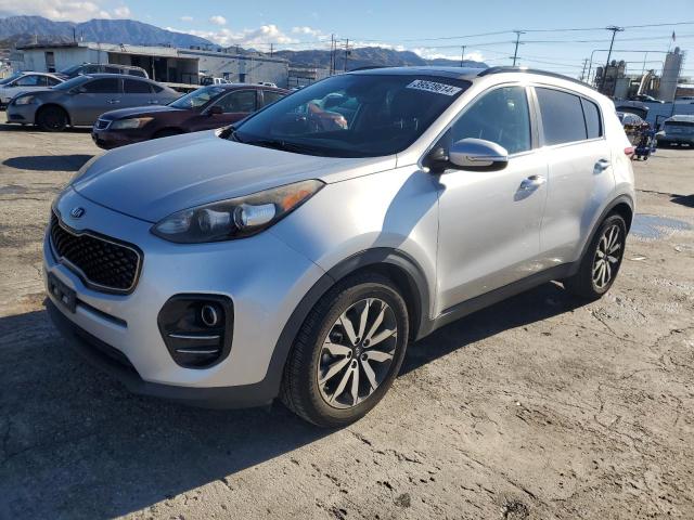 KNDPN3AC6J7401068 - 2018 KIA SPORTAGE EX SILVER photo 1