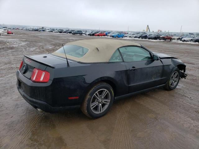 1ZVBP8EMXB5117778 - 2011 FORD MUSTANG BLACK photo 3