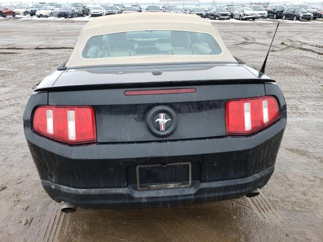 1ZVBP8EMXB5117778 - 2011 FORD MUSTANG BLACK photo 6