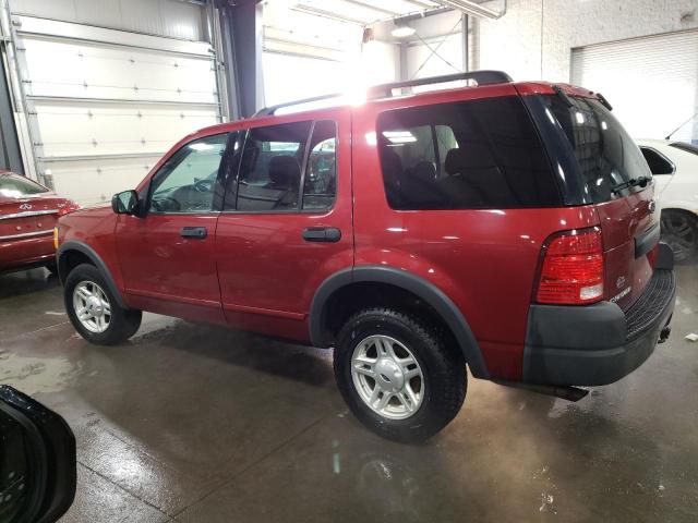 1FMZU72K93ZB41678 - 2003 FORD EXPLORER XLS MAROON photo 2