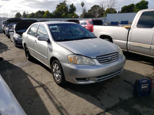 JTDBR32E130037457 - 2003 TOYOTA COROLLA CE SILVER photo 4