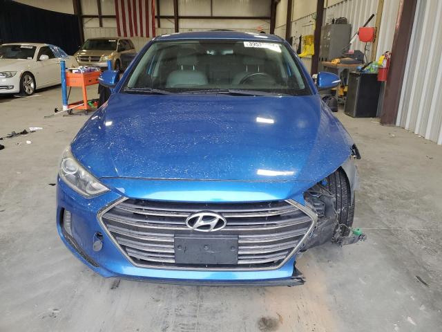 KMHD84LF6HU267550 - 2017 HYUNDAI ELANTRA SE BLUE photo 5