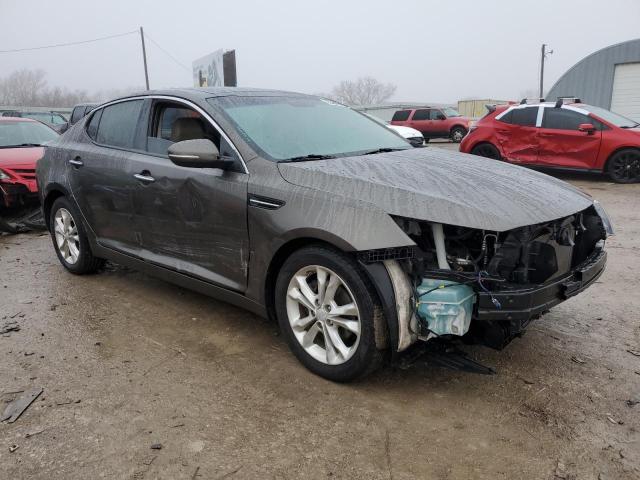 5XXGN4A78DG122001 - 2013 KIA OPTIMA EX GRAY photo 4