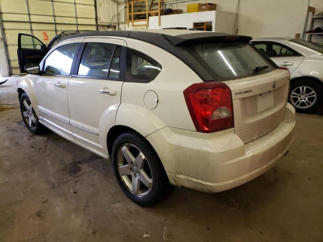 1B3HE78K57D283275 - 2007 DODGE CALIBER R/T WHITE photo 2