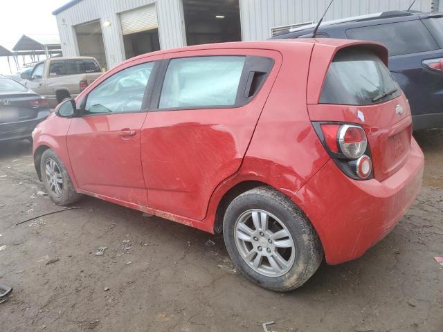 1G1JA6SH7C4114283 - 2012 CHEVROLET SONIC LS 红色 照片 2