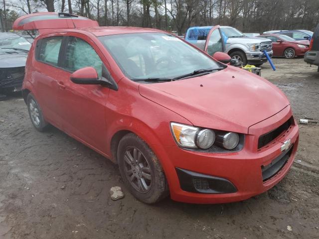 1G1JA6SH7C4114283 - 2012 CHEVROLET SONIC LS 红色 照片 4