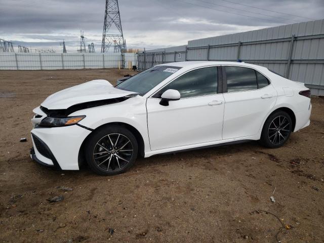 4T1G11AK1MU488371 - 2021 TOYOTA CAMRY SE WHITE photo 1