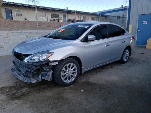 3N1AB7AP5JY303109 - 2018 NISSAN SENTRA S SILVER photo 1