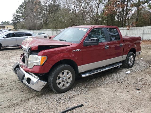 1FTFW1CF4EKF05193 - 2014 FORD F150 SUPERCREW RED photo 1