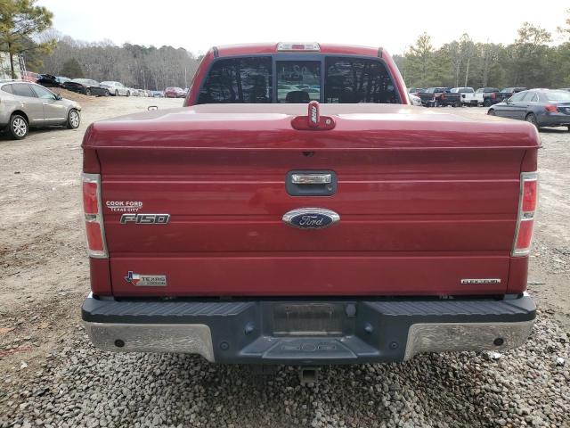 1FTFW1CF4EKF05193 - 2014 FORD F150 SUPERCREW RED photo 6