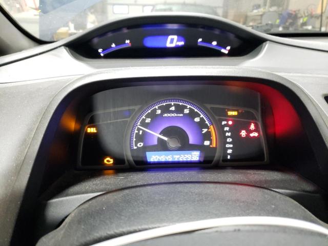 2HGFA16809H345484 - 2009 HONDA CIVIC EX BLUE photo 9