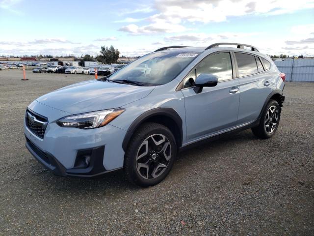 JF2GTAJC5JH273637 - 2018 SUBARU CROSSTREK LIMITED BLUE photo 1