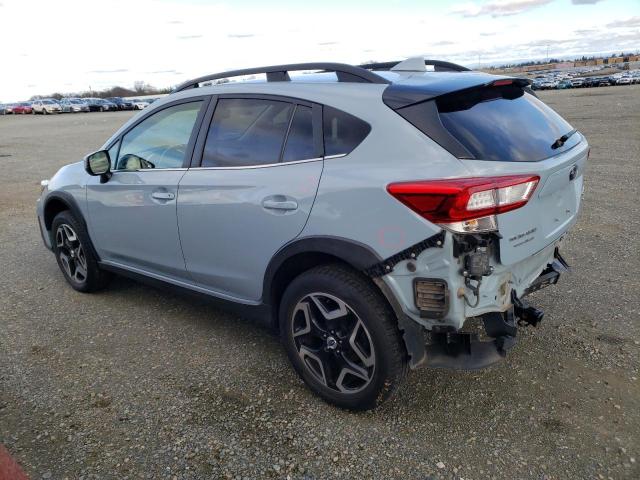 JF2GTAJC5JH273637 - 2018 SUBARU CROSSTREK LIMITED BLUE photo 2