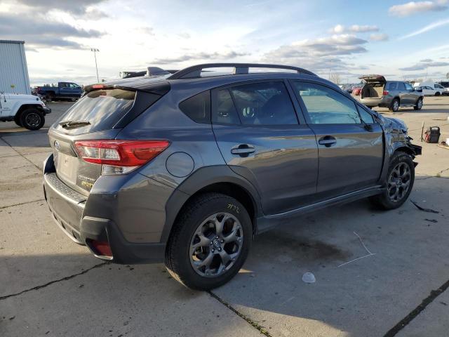 JF2GTHSC5PH220307 - 2023 SUBARU CROSSTREK SPORT GRAY photo 3