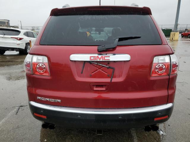 1GKLRLED0AJ142669 - 2010 GMC ACADIA SLE RED photo 6