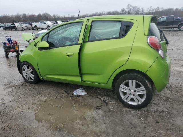 KL8CD6S96FC794440 - 2015 CHEVROLET SPARK 1LT GREEN photo 2