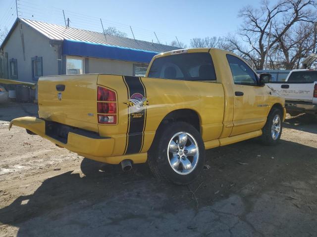 1D7HA16D45J517082 - 2005 DODGE RAM 1500 ST YELLOW photo 3