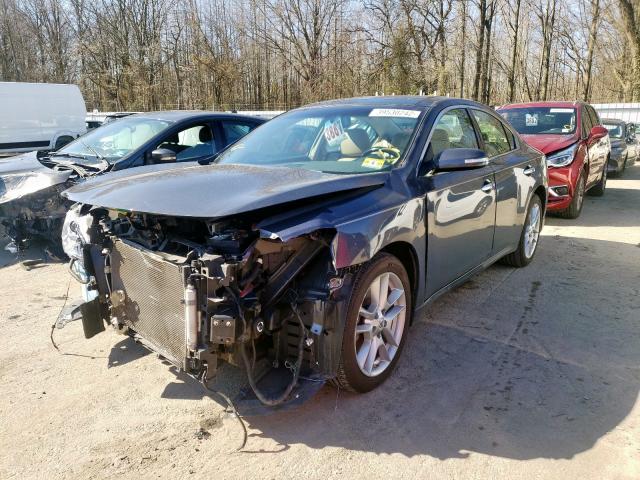 1N4AA5AP4AC869541 - 2010 NISSAN MAXIMA S GRAY photo 2