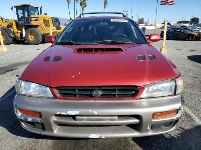 JF1GF4852YH805943 - 2000 SUBARU IMPREZA OUTBACK SPORT BURGUNDY photo 5