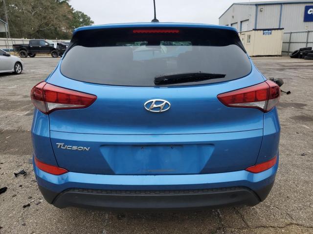 KM8J23A44HU472767 - 2017 HYUNDAI TUCSON SE BLUE photo 6