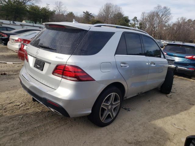 4JGDA5HB3GA797331 - 2016 MERCEDES-BENZ GLE 350 4MATIC GRAY photo 3