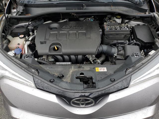 NMTKHMBX2KR101123 - 2019 TOYOTA C-HR XLE GRAY photo 11