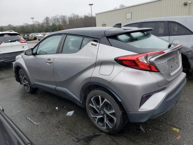 NMTKHMBX2KR101123 - 2019 TOYOTA C-HR XLE GRAY photo 2