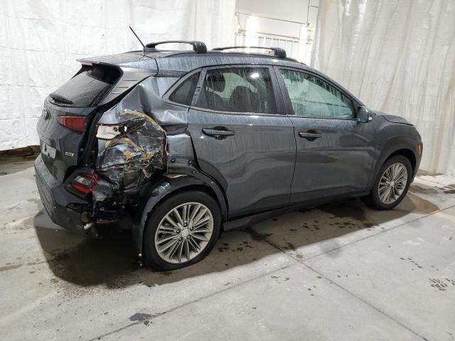 KM8K2CAA1MU616392 - 2021 HYUNDAI KONA SEL GRAY photo 3