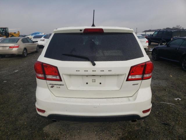 3C4PDDEG1KT770990 - 2019 DODGE JOURNEY GT WHITE photo 6