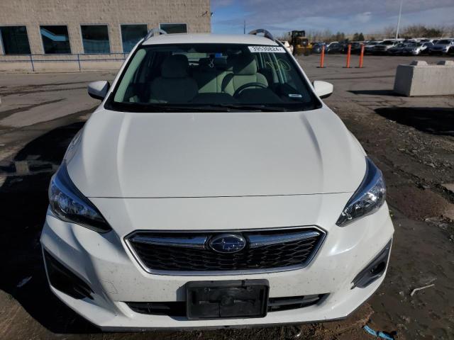 4S3GTAB66J3737653 - 2018 SUBARU IMPREZA PREMIUM WHITE photo 5