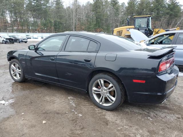 2C3CDXDT4DH671286 - 2013 DODGE CHARGER R/T BLACK photo 2