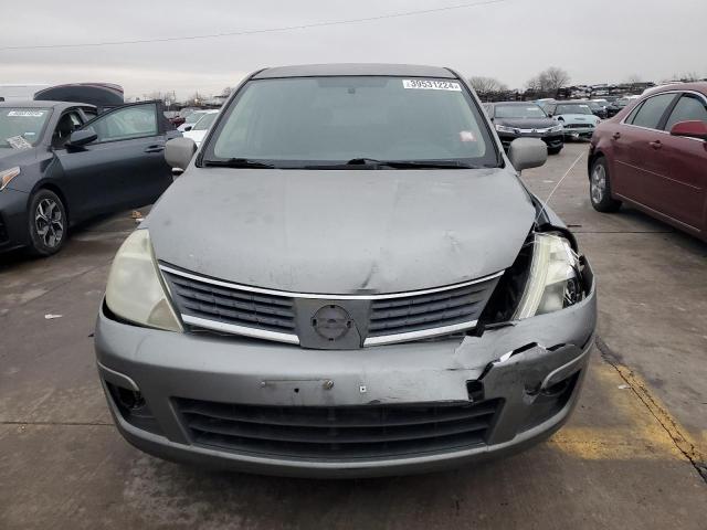 3N1BC13E08L443747 - 2008 NISSAN VERSA S GRAY photo 5