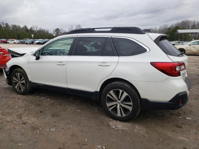 4S4BSANC1K3298115 - 2019 SUBARU OUTBACK 2.5I LIMITED WHITE photo 2